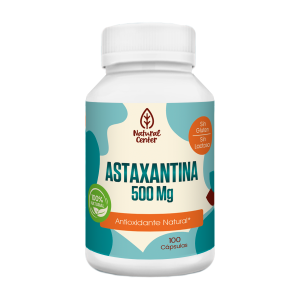Astaxantina 500 mg - 100 cápsulas