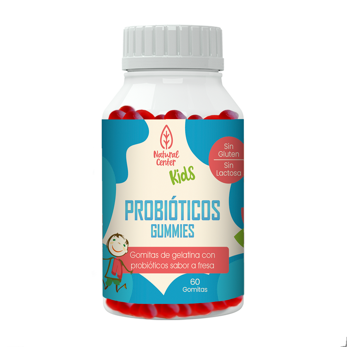 Kids Probiótico Gummies - 60 Gomitas