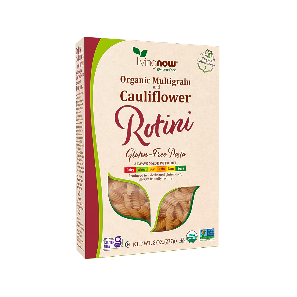 Cauliflower & Multigrain Rotini – Pasta Orgánica Sin Gluten