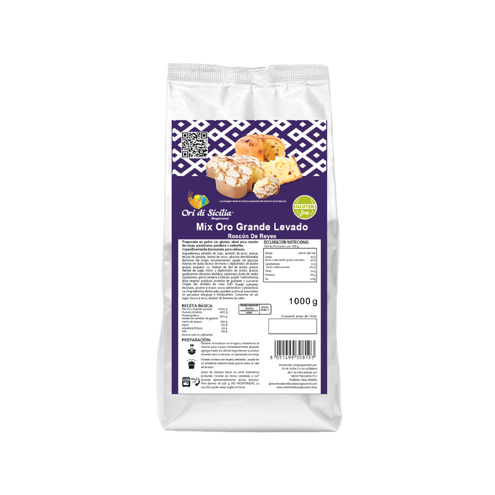 Harina Mix Oro Grande Levado - 1 Kg