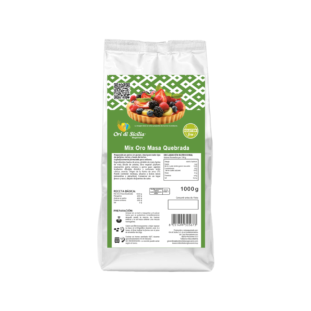 Harina Mix Oro Masa Quebrada - 1 Kg